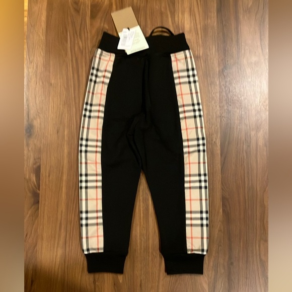 New! - Authentic Burberry Boy's Nolen Jogger Pants - Picture 3 of 9